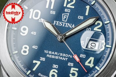 Festina Swiss Made Field 20081/2 (+ 2 резервни каишки)