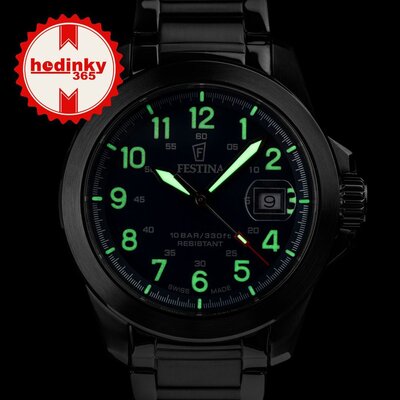 Festina Swiss Made Field 20081/2 (+ 2 резервни каишки)