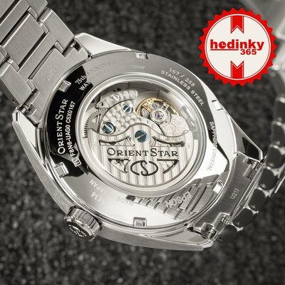 Orient Star Contemporary M34 F8 Date Meteorite Automatic RE-BX0010A00B 75th Anniversary Limited Edition 255pcs